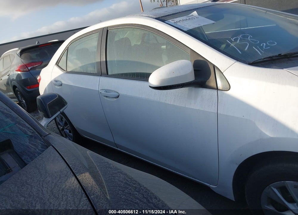 2016 TOYOTA COROLLA L VIN: 2T1BURHE5GC603110