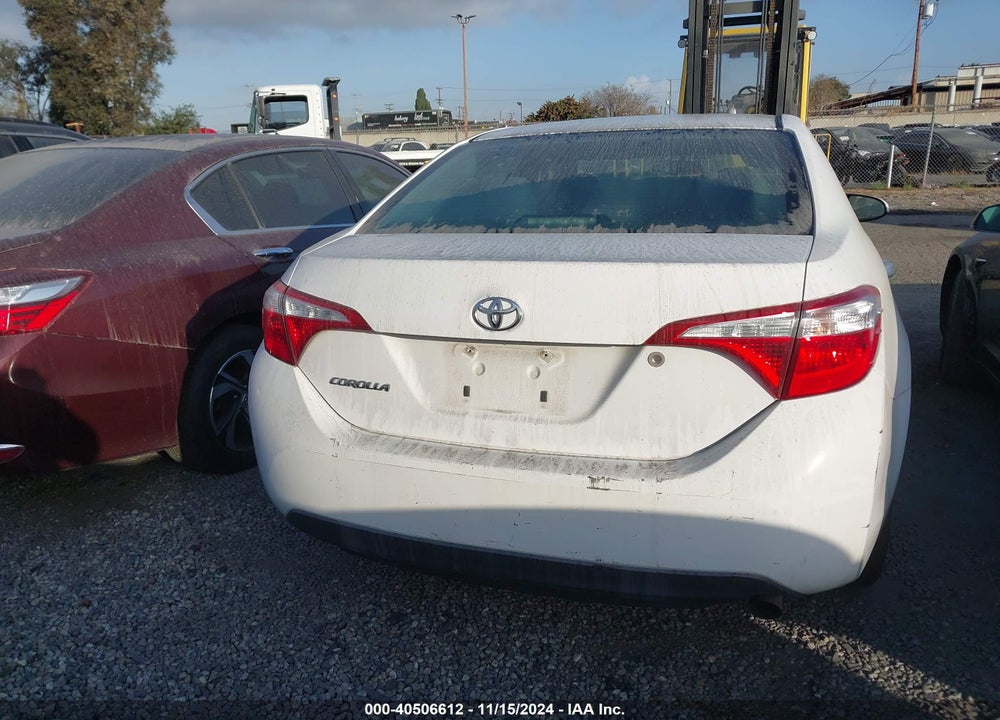 2016 TOYOTA COROLLA L VIN: 2T1BURHE5GC603110