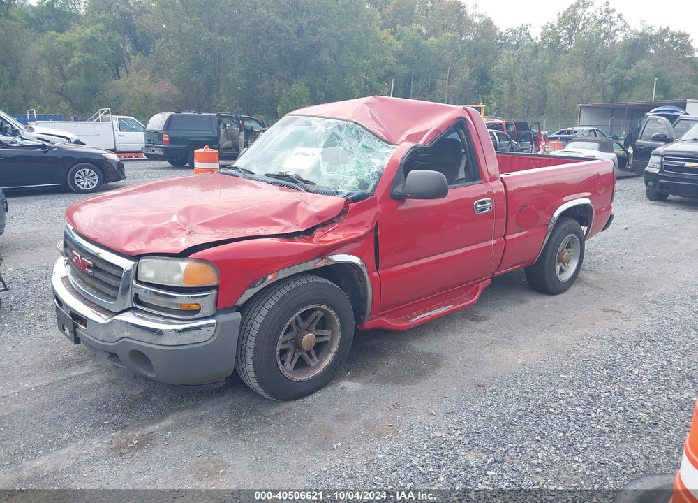 2007 GMC SIERRA 1500 CLASSIC WORK VIN: 1GTEC14X57Z193083