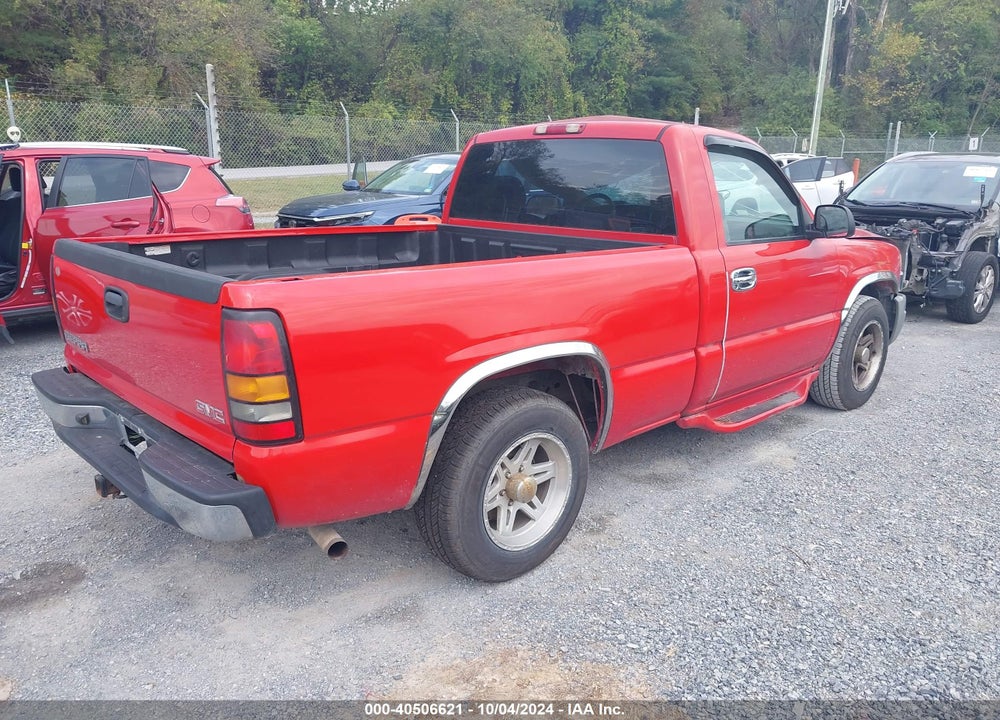 2007 GMC SIERRA 1500 CLASSIC WORK VIN: 1GTEC14X57Z193083