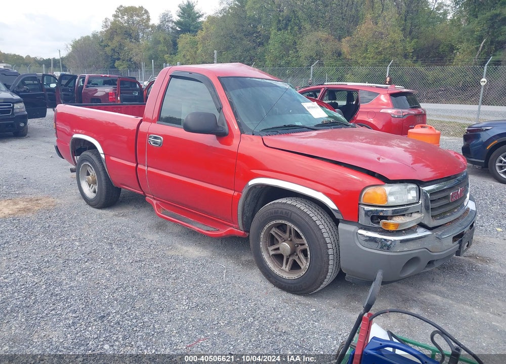 2007 GMC SIERRA 1500 CLASSIC WORK VIN: 1GTEC14X57Z193083