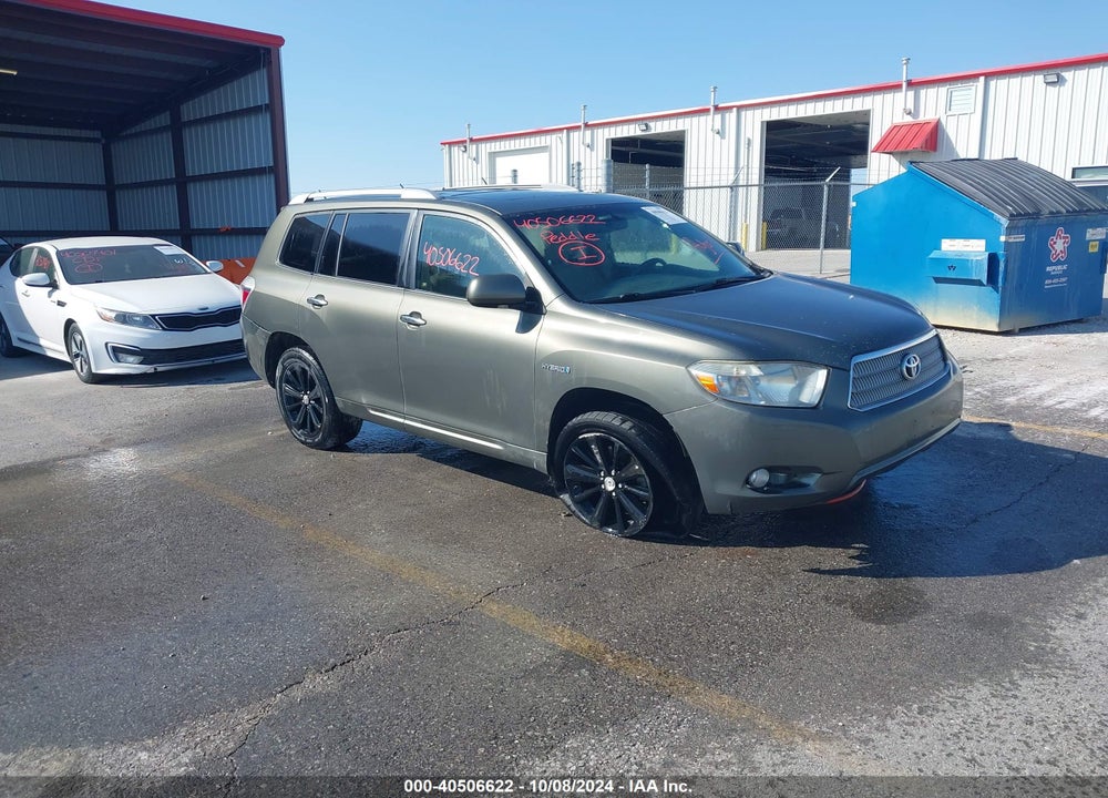 2009 TOYOTA HIGHLANDER HYBRID LIMITED VIN: JTEEW44A492032073