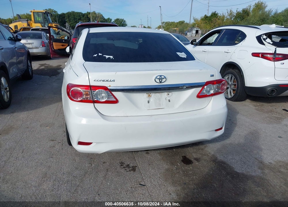 2012 TOYOTA COROLLA LE VIN: 2T1BU4EE4CC910172