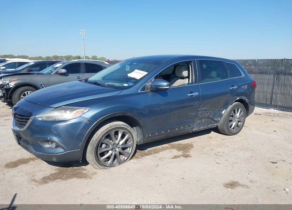 2014 MAZDA CX-9 GRAND TOURING VIN: JM3TB2DA7E0444772
