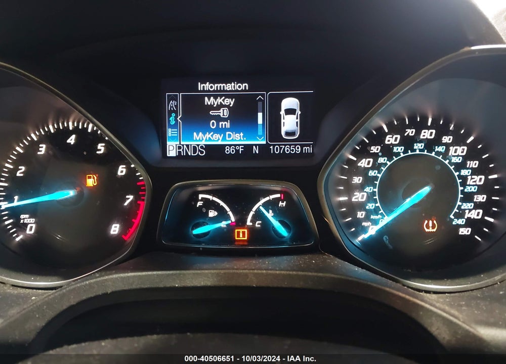 2013 FORD ESCAPE SE VIN: 1FMCU9G96DUA69862