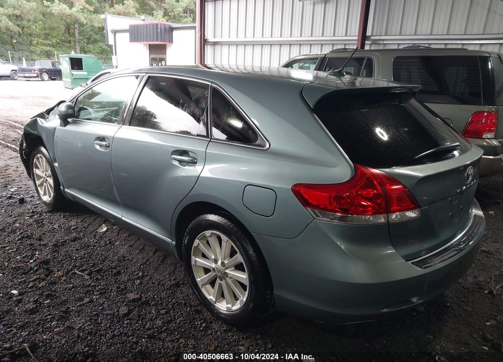 2011 TOYOTA VENZA VIN: 4T3ZA3BB7BU039509
