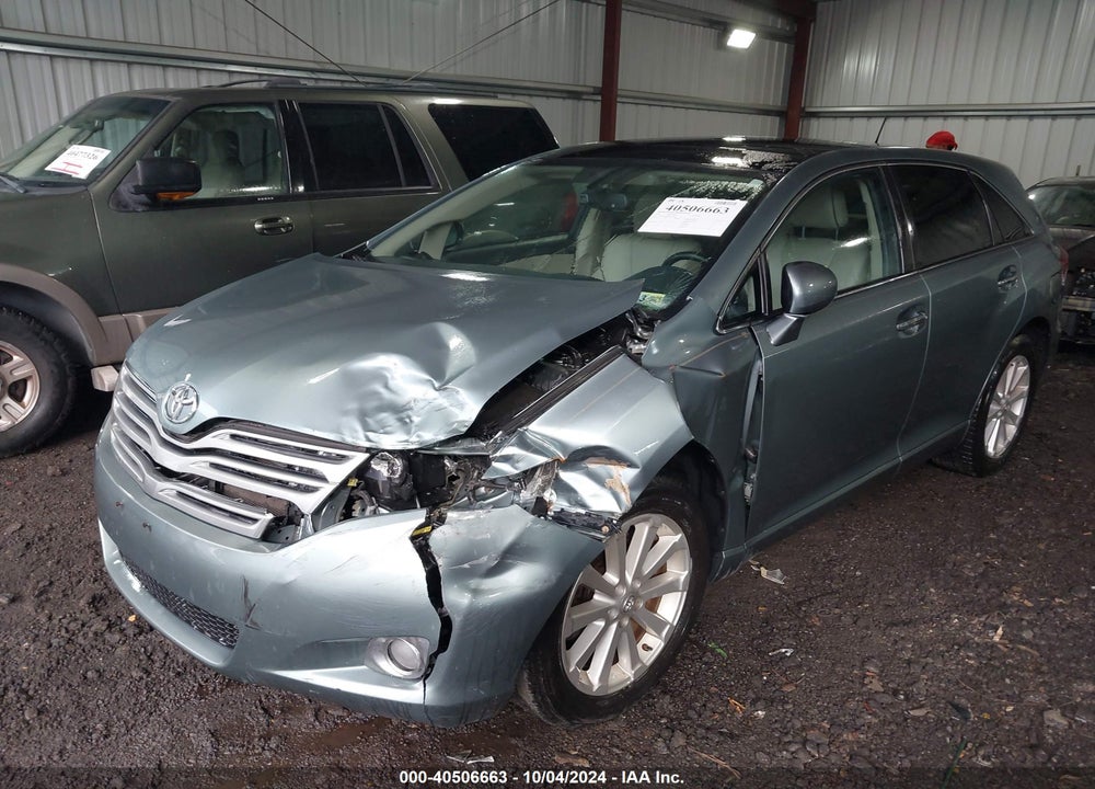 2011 TOYOTA VENZA VIN: 4T3ZA3BB7BU039509