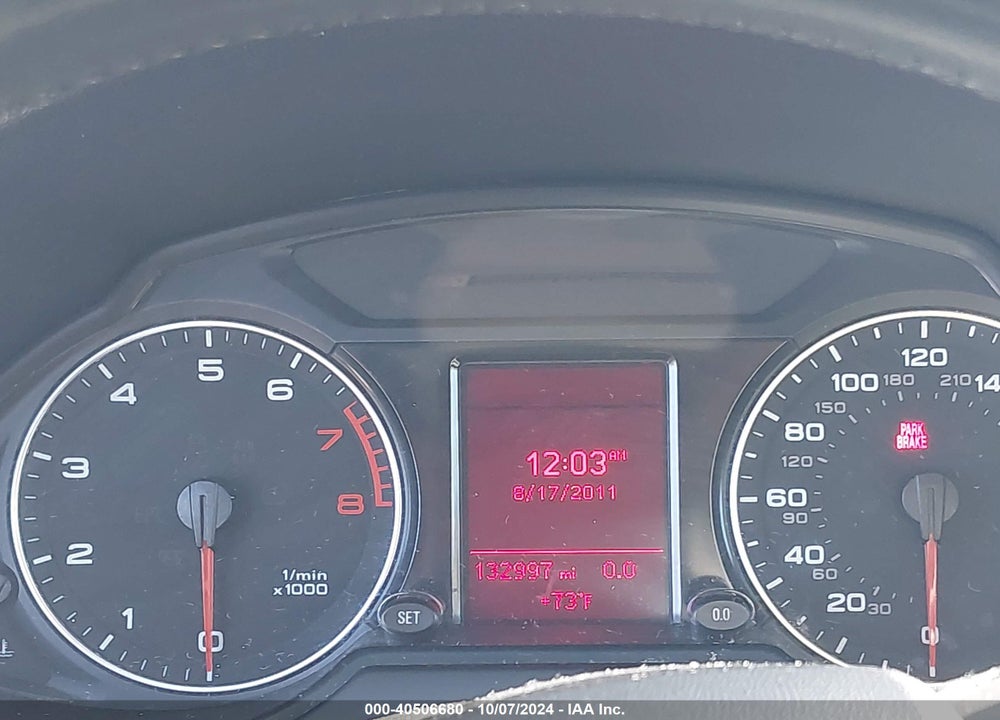 2012 AUDI Q5 2.0T PREMIUM VIN: WA1LFAFP7CA078807