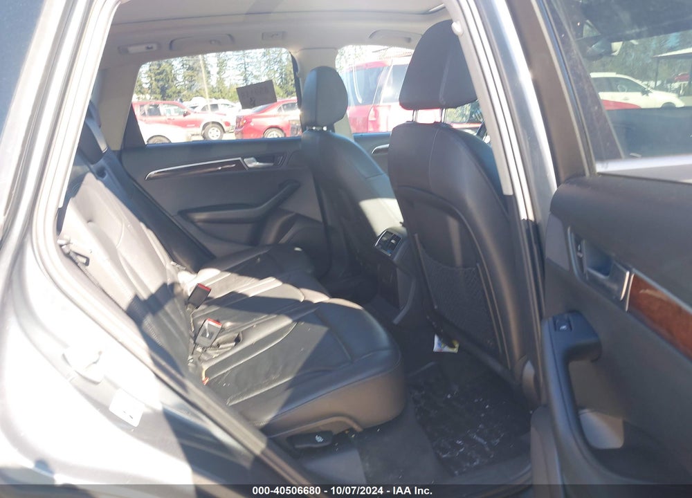 2012 AUDI Q5 2.0T PREMIUM VIN: WA1LFAFP7CA078807
