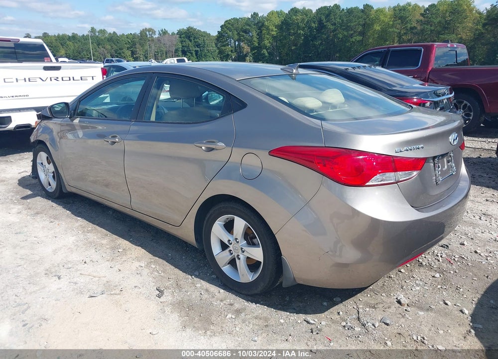 2013 HYUNDAI ELANTRA GLS VIN: 5NPDH4AE8DH316895