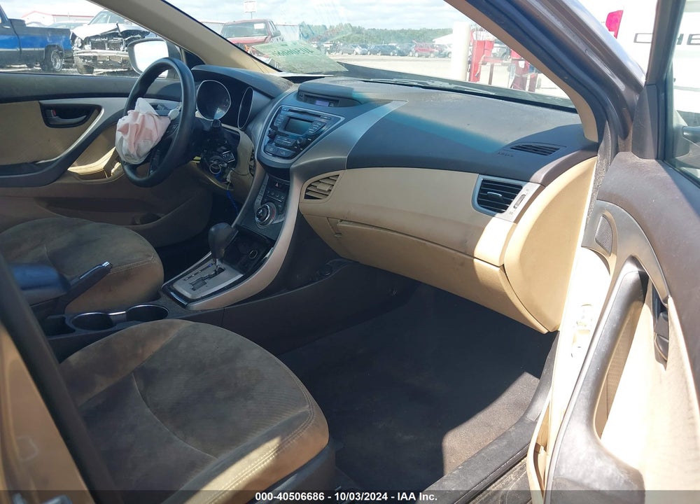 2013 HYUNDAI ELANTRA GLS VIN: 5NPDH4AE8DH316895