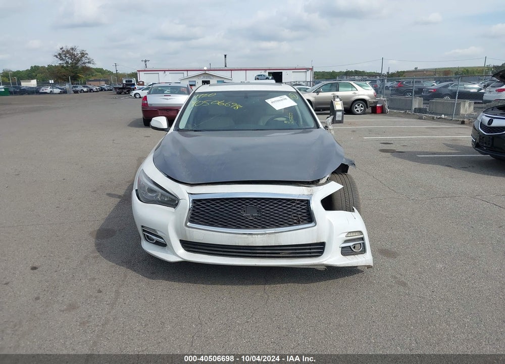 2015 INFINITI Q50 PREMIUM VIN: JN1BV7ARXFM421762