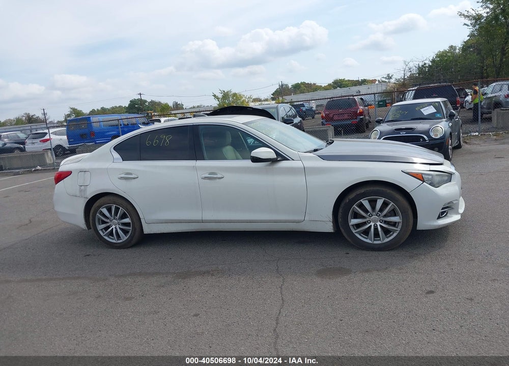 2015 INFINITI Q50 PREMIUM VIN: JN1BV7ARXFM421762