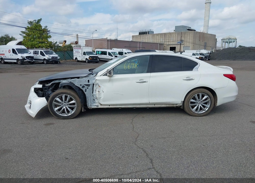 2015 INFINITI Q50 PREMIUM VIN: JN1BV7ARXFM421762