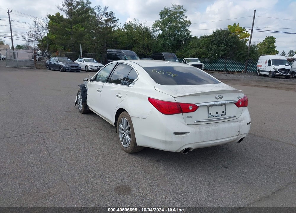 2015 INFINITI Q50 PREMIUM VIN: JN1BV7ARXFM421762