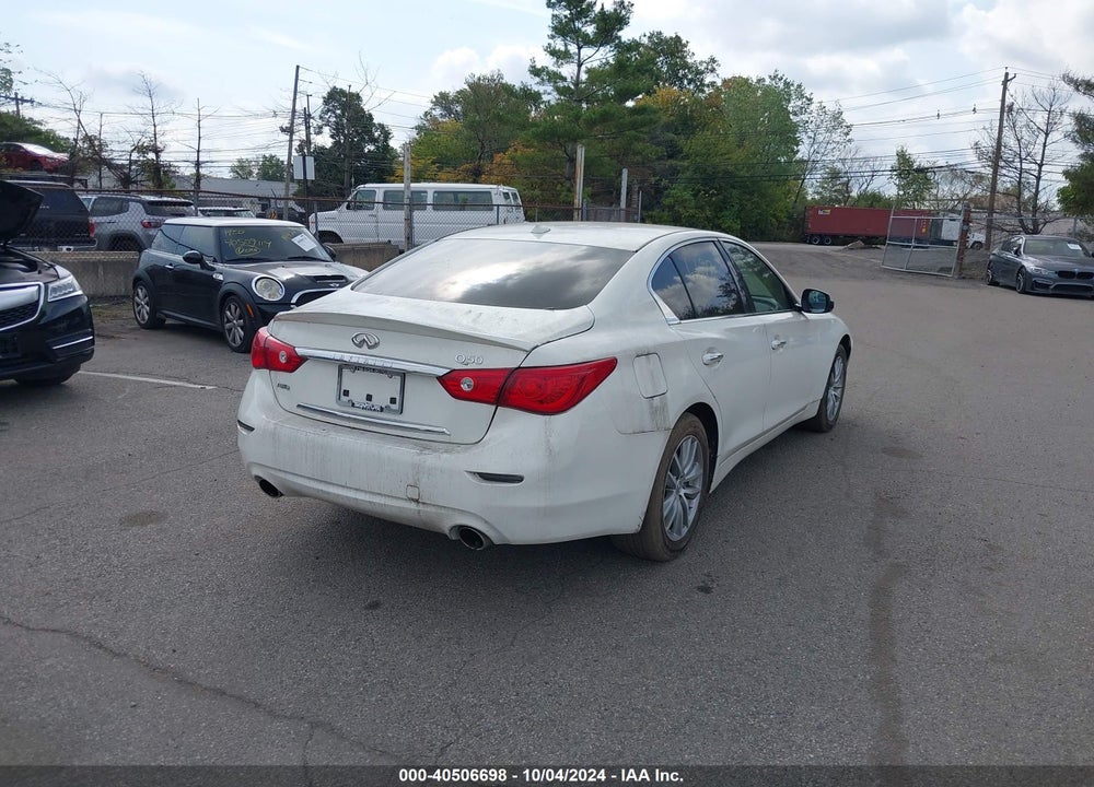 2015 INFINITI Q50 PREMIUM VIN: JN1BV7ARXFM421762