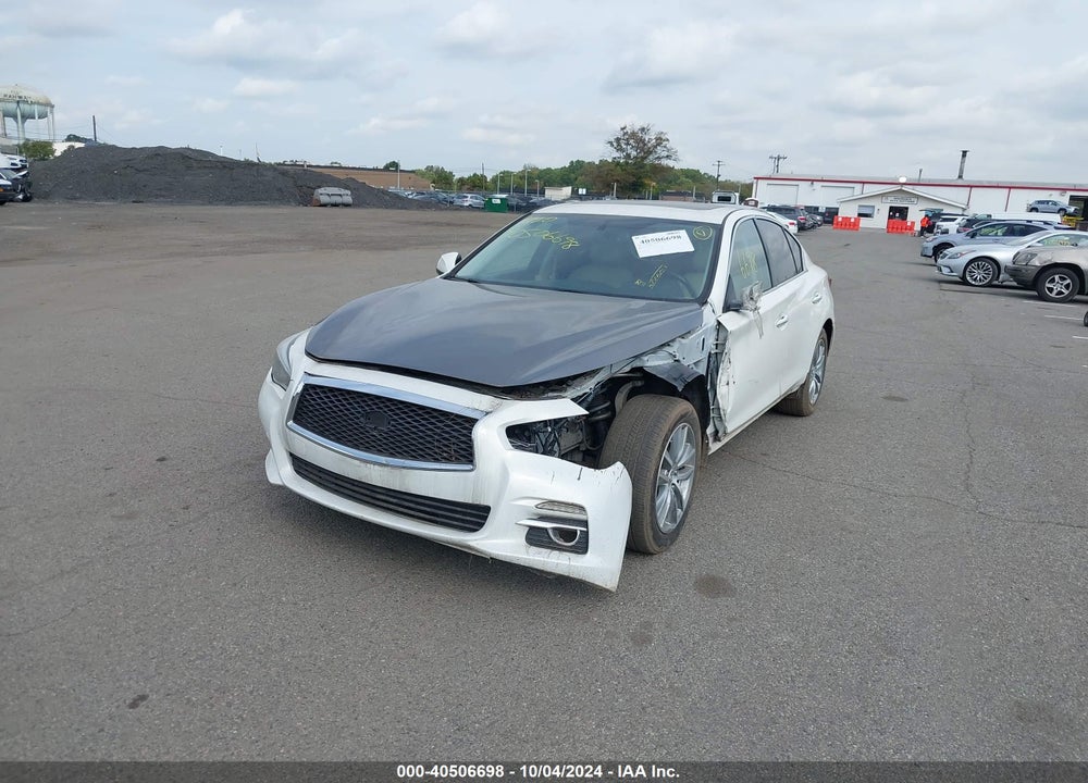 2015 INFINITI Q50 PREMIUM VIN: JN1BV7ARXFM421762
