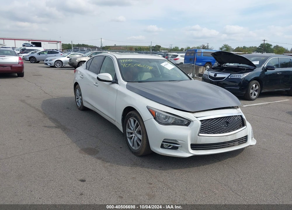 2015 INFINITI Q50 PREMIUM VIN: JN1BV7ARXFM421762