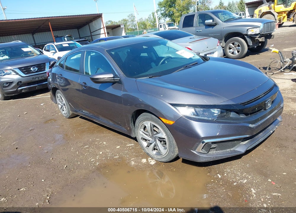 2019 HONDA CIVIC LX VIN: 2HGFC2F62KH552608