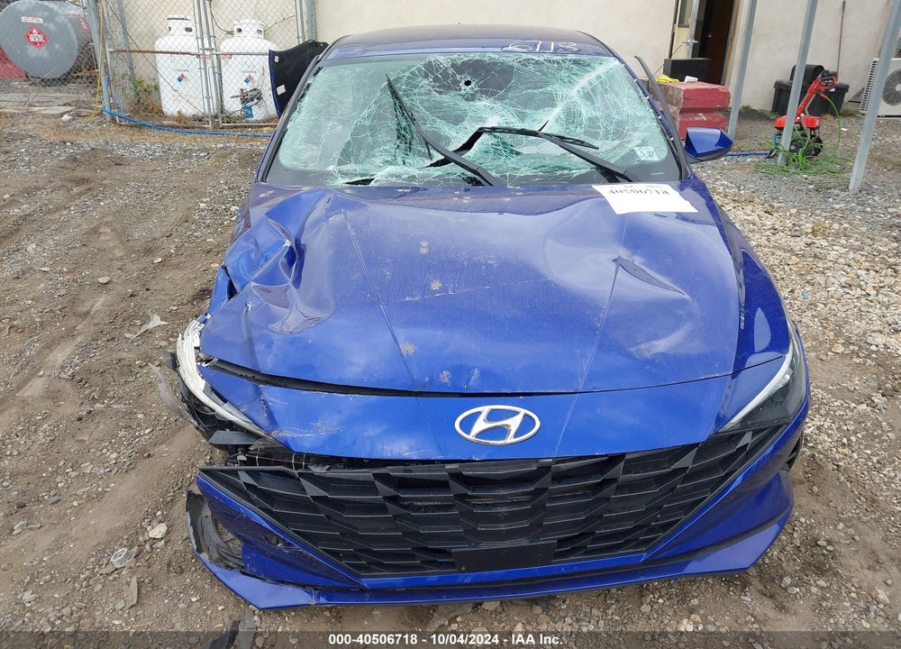 2022 HYUNDAI ELANTRA SEL VIN: KMHLS4AG8NU288789