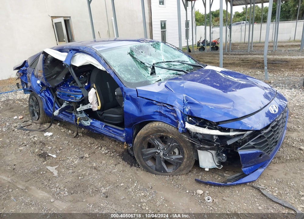 2022 HYUNDAI ELANTRA SEL VIN: KMHLS4AG8NU288789