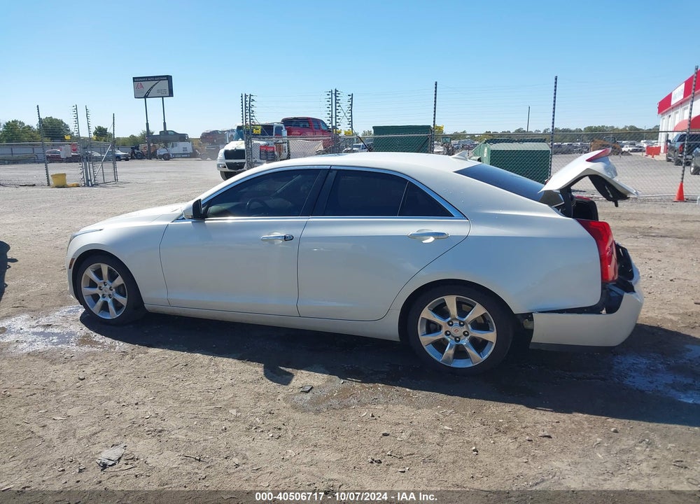 2013 CADILLAC ATS LUXURY VIN: 1G6AB5RXXD0133837