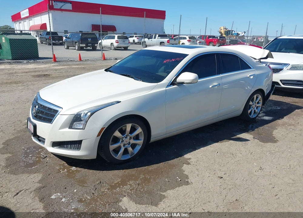 2013 CADILLAC ATS LUXURY VIN: 1G6AB5RXXD0133837