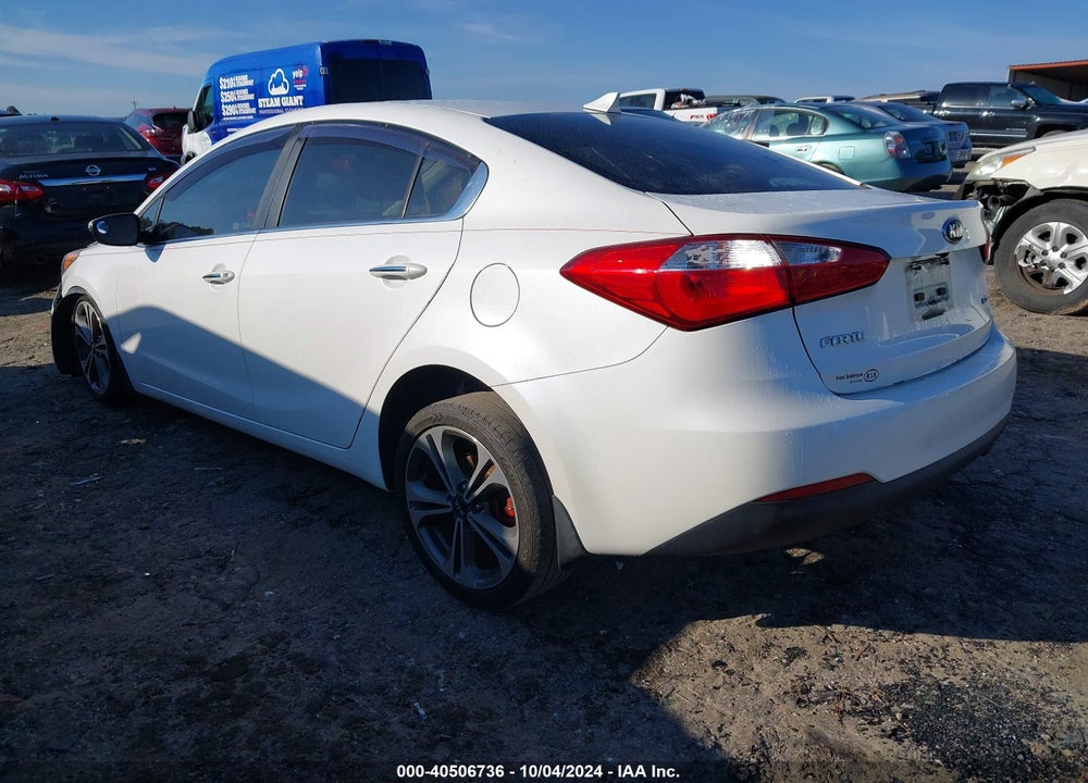 2015 KIA FORTE EX VIN: KNAFX4A89F5316216