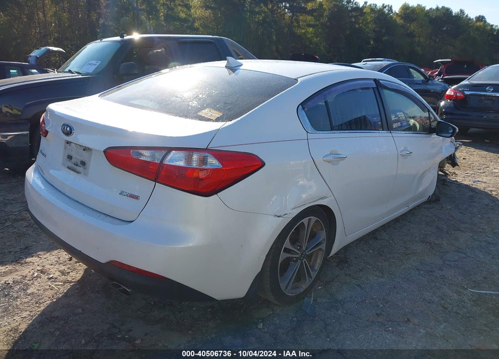 2015 KIA FORTE EX VIN: KNAFX4A89F5316216