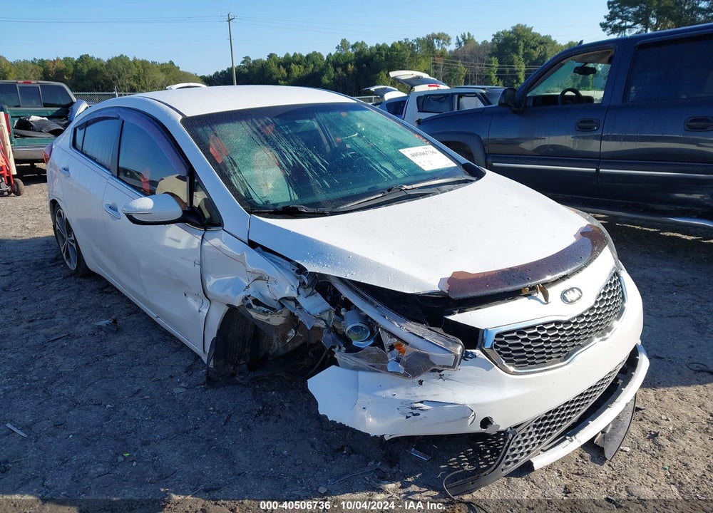 2015 KIA FORTE EX VIN: KNAFX4A89F5316216