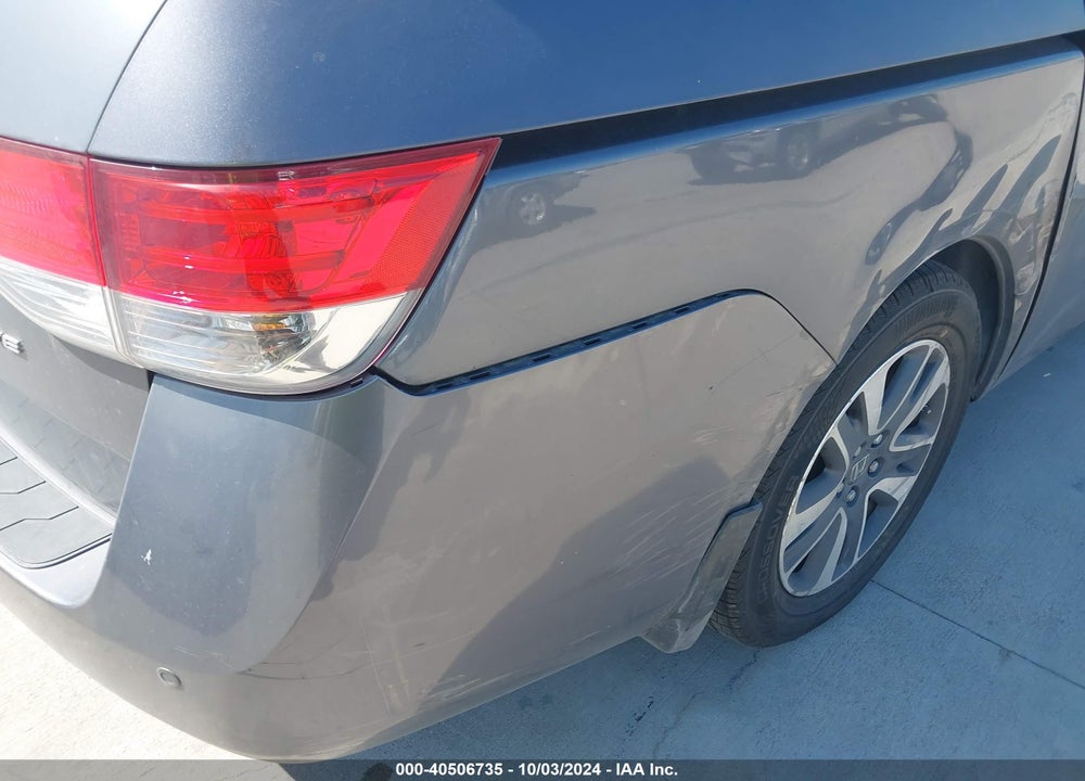 2015 HONDA ODYSSEY TOURING/TOURING ELITE VIN: 5FNRL5H92FB001580