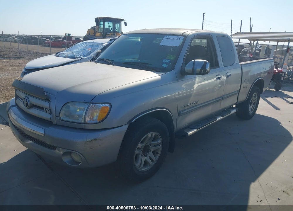 2003 TOYOTA TUNDRA SR5 V8 VIN: 5TBRT34193S370571