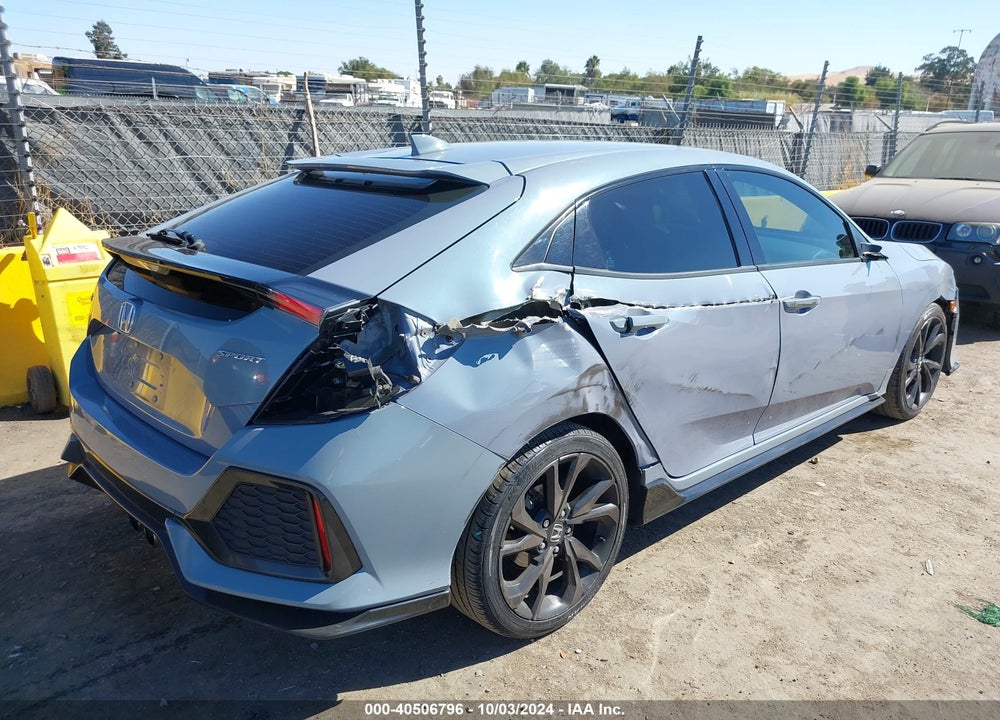 2019 HONDA CIVIC SPORT VIN: SHHFK7H44KU418097