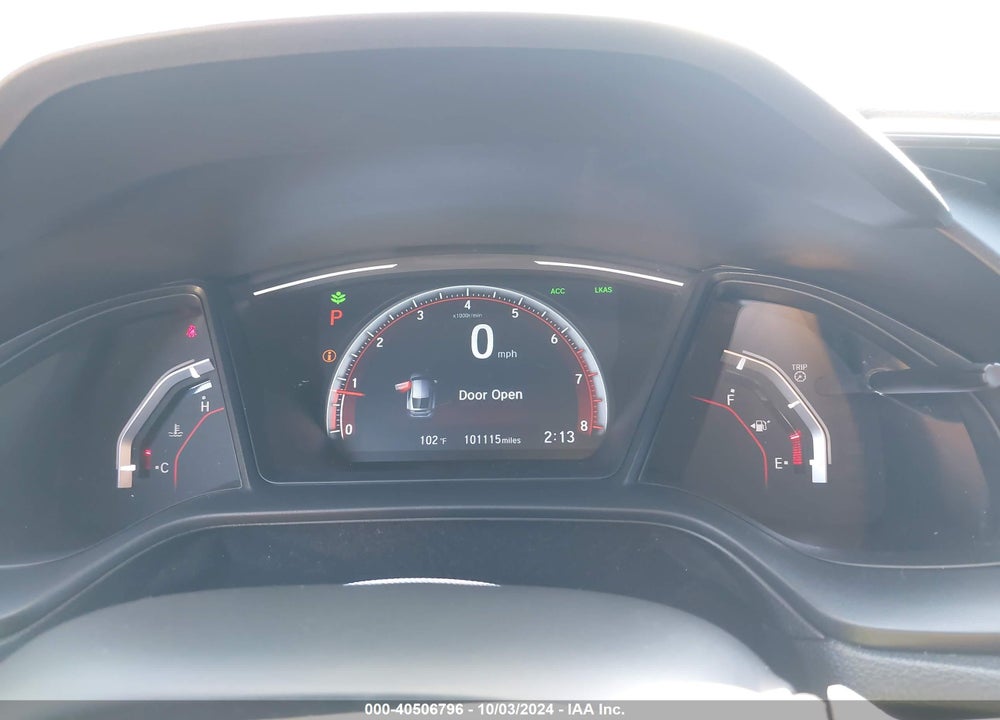 2019 HONDA CIVIC SPORT VIN: SHHFK7H44KU418097