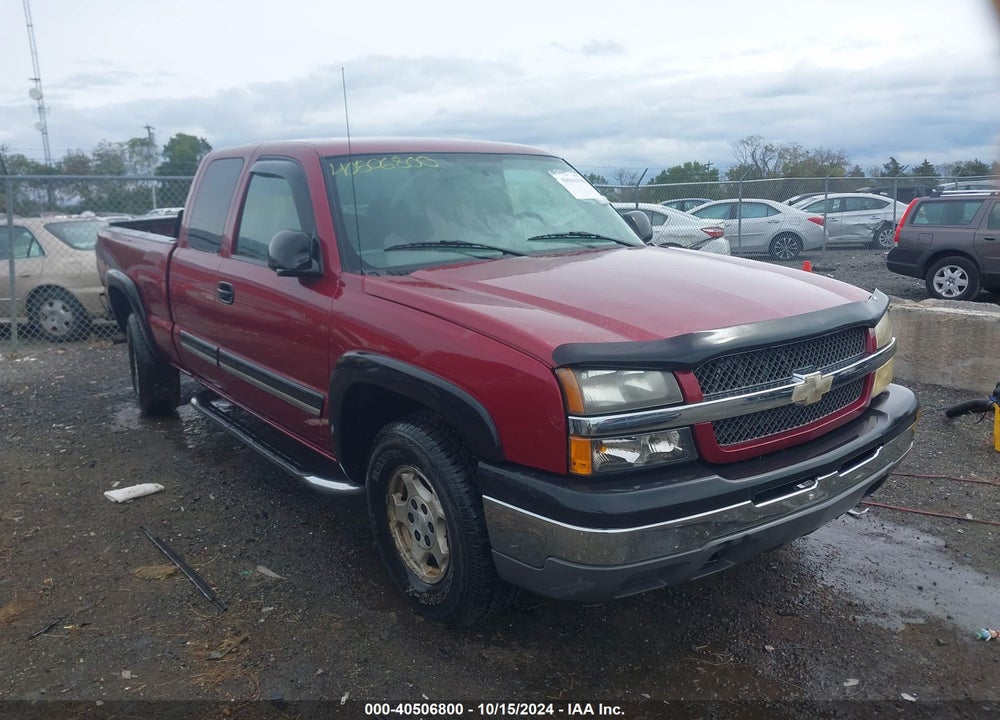 2004 CHEVROLET SILVERADO 1500 LS VIN: 2GCEK19T541255904