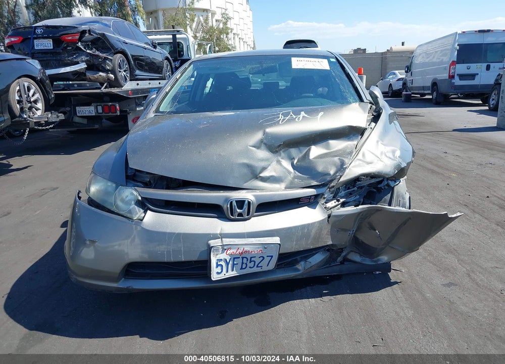 2007 HONDA CIVIC SI VIN: 2HGFA55567H702999