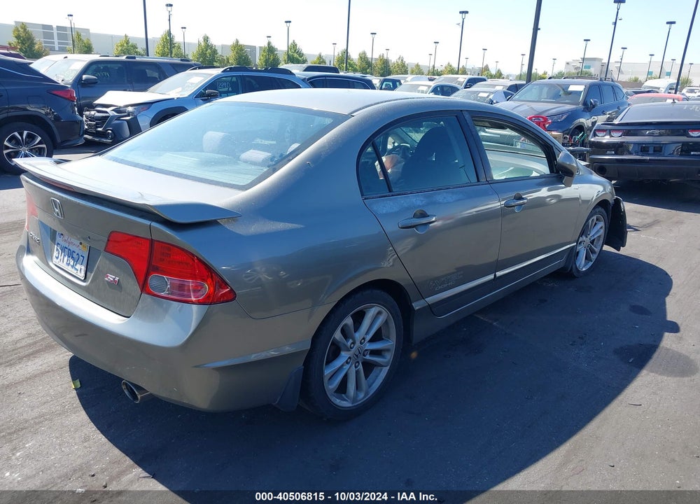 2007 HONDA CIVIC SI VIN: 2HGFA55567H702999