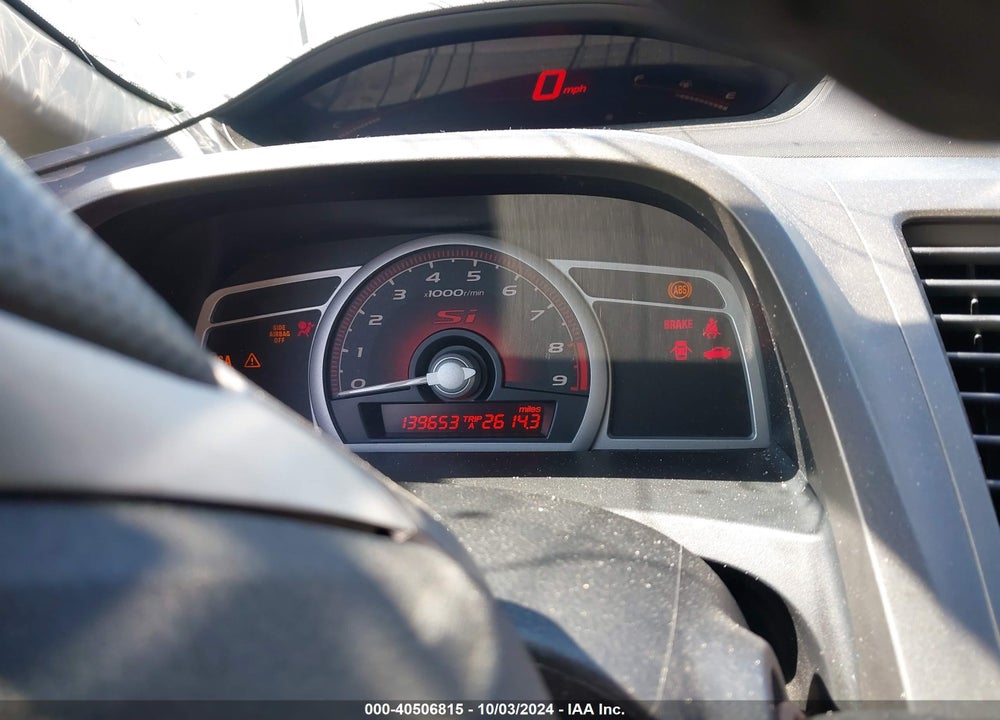 2007 HONDA CIVIC SI VIN: 2HGFA55567H702999