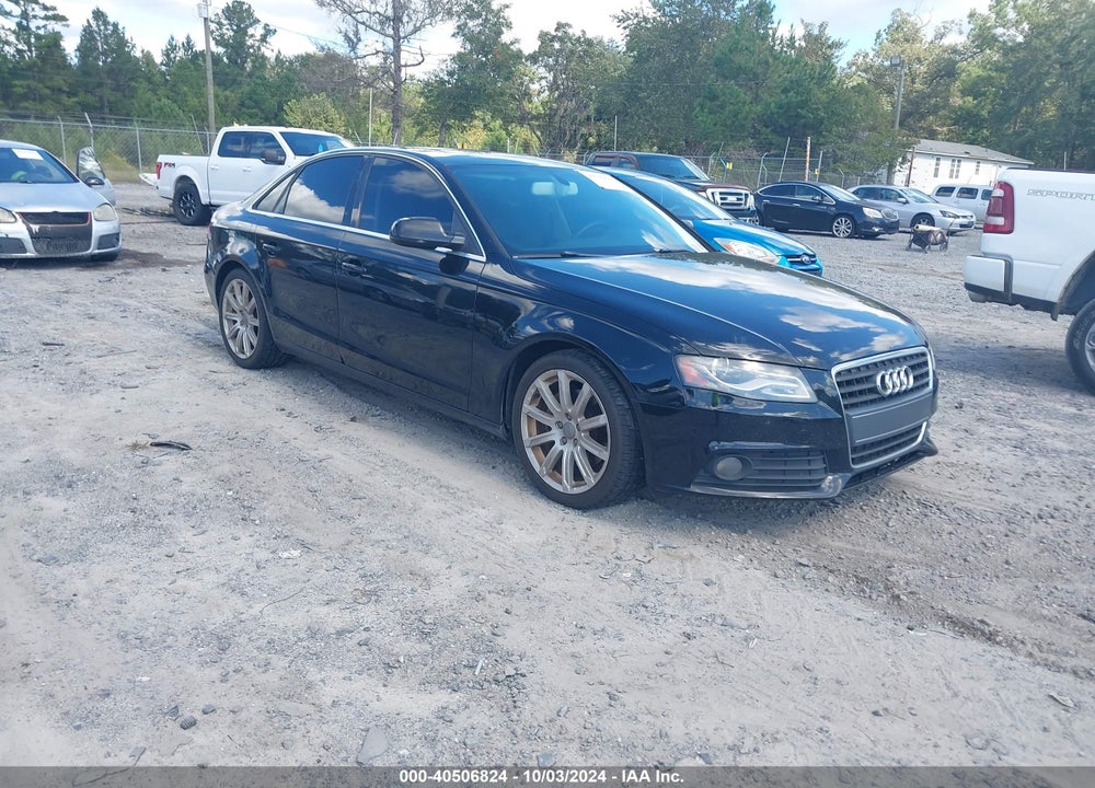 2011 AUDI A4 2.0T PREMIUM VIN: WAUFFAFL8BN049918
