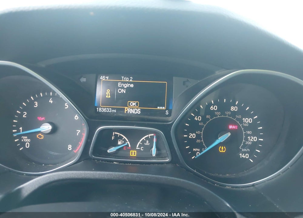 2015 FORD FOCUS TITANIUM VIN: 1FADP3N25FL294064