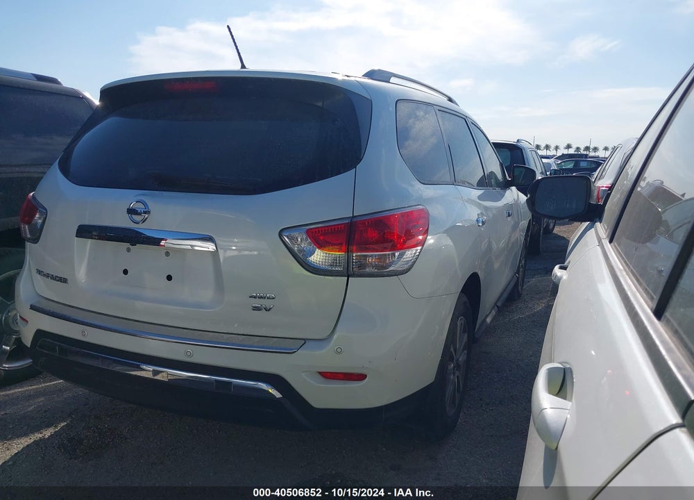 2016 NISSAN PATHFINDER SV VIN: 5N1AR2MM1GC643125