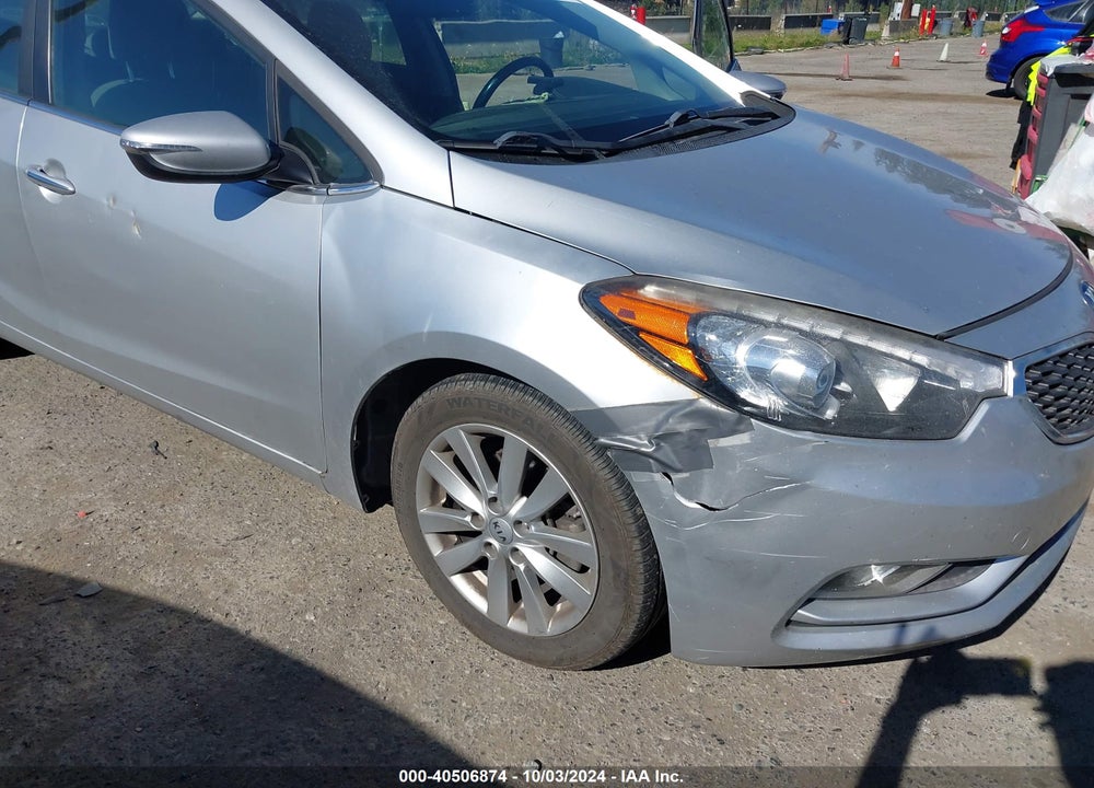 2015 KIA FORTE EX VIN: KNAFX4A88F5272936
