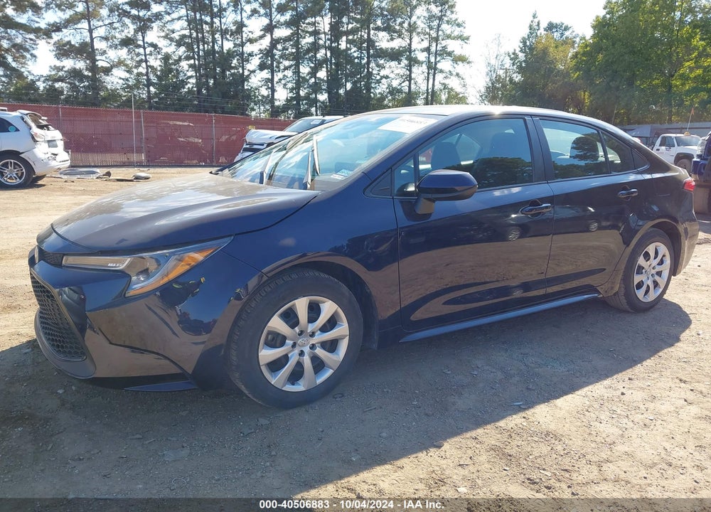 2022 TOYOTA COROLLA LE VIN: 5YFEPMAE0NP371353