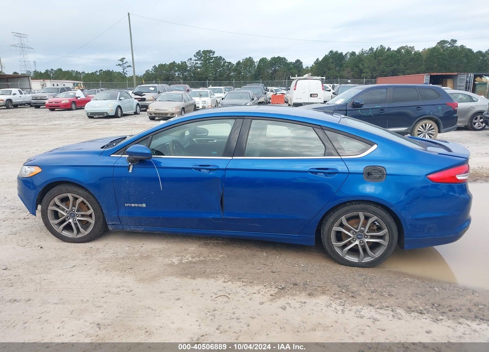 2017 FORD FUSION HYBRID SE VIN: 3FA6P0LU7HR314718
