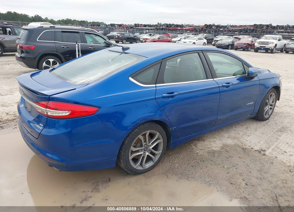 2017 FORD FUSION HYBRID SE VIN: 3FA6P0LU7HR314718