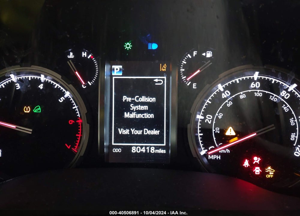 2020 TOYOTA 4RUNNER NIGHTSHADE SPECIAL EDITION VIN: JTEBU5JR9L5750085