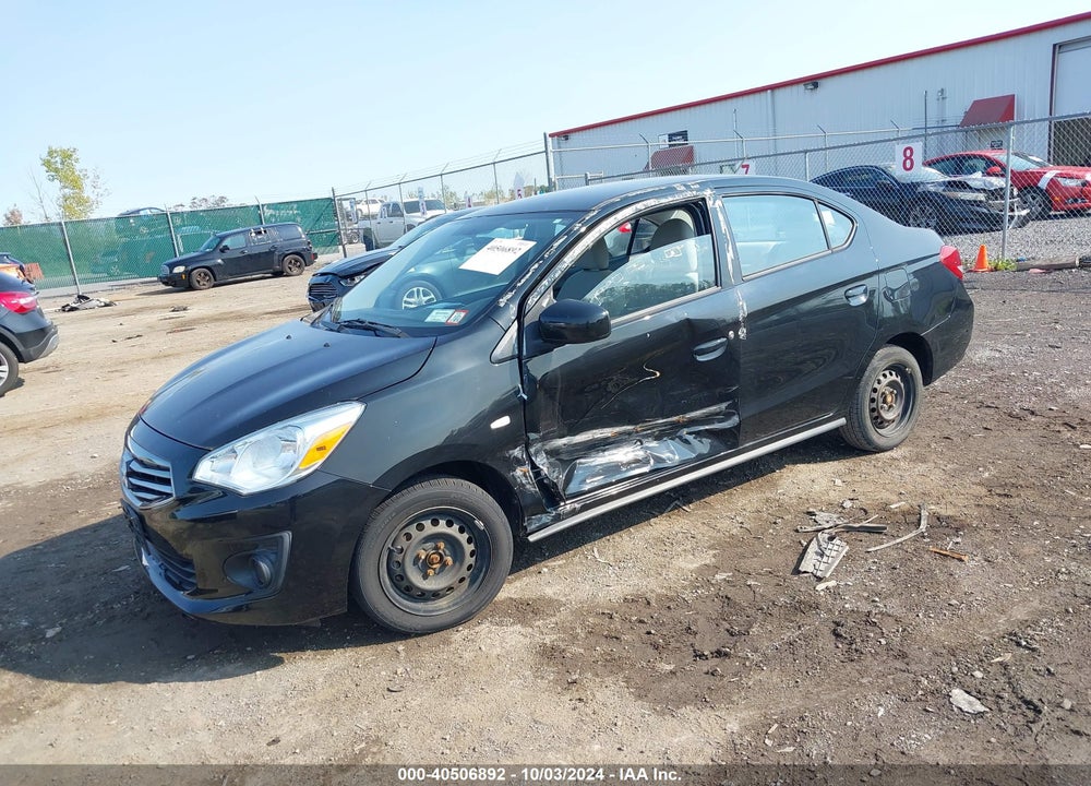 2019 MITSUBISHI MIRAGE G4 ES VIN: ML32F3FJ0KHF01893
