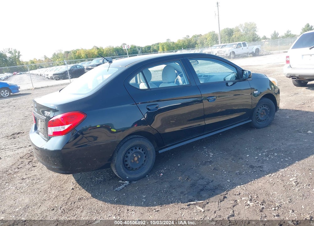 2019 MITSUBISHI MIRAGE G4 ES VIN: ML32F3FJ0KHF01893