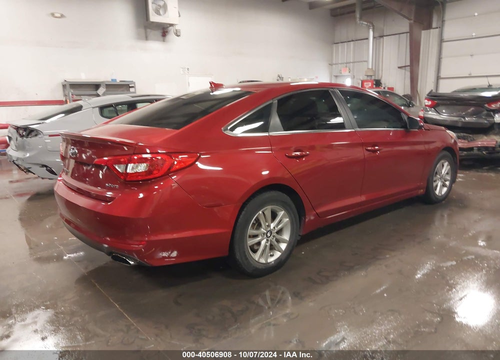 2016 HYUNDAI SONATA SE VIN: 5NPE24AF8GH417812