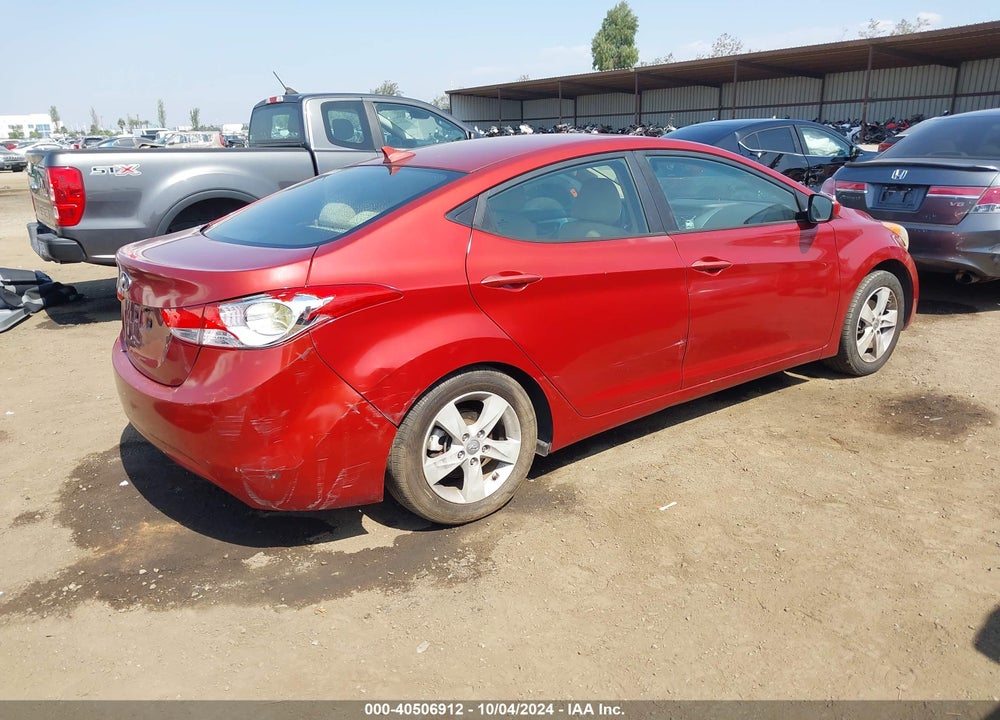 2012 HYUNDAI ELANTRA GLS (ULSAN PLANT) VIN: KMHDH4AE7CU427728